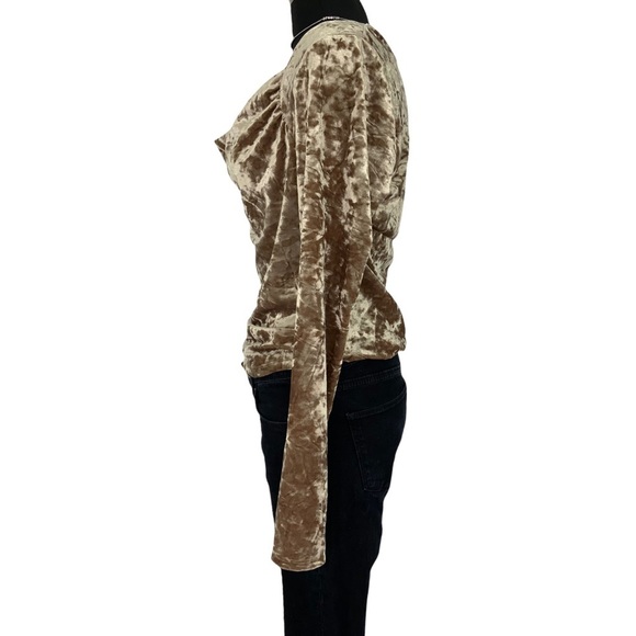 Free People Velvet Top B6 - Picture 5 of 9